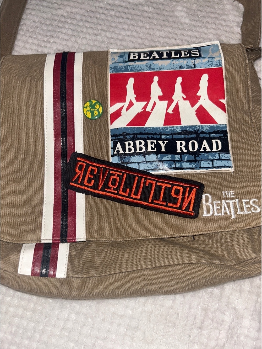 The Beatles Abbey Road Messenger Bag Rare - Picture 4 of 9